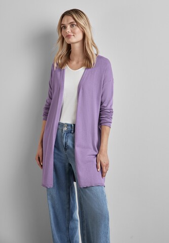 STREET ONE Strickjacke in Lila