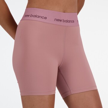 new balance Skinny Sportovní kalhoty 'Sleek 5' – pink