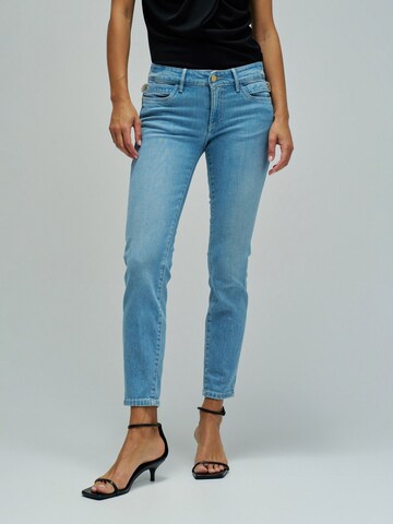 Skinny Jean Salsa Jeans en bleu : devant