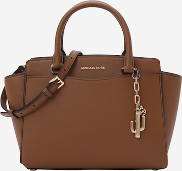 MICHAEL Michael Kors Handbag 'SELMA' in Brown: front