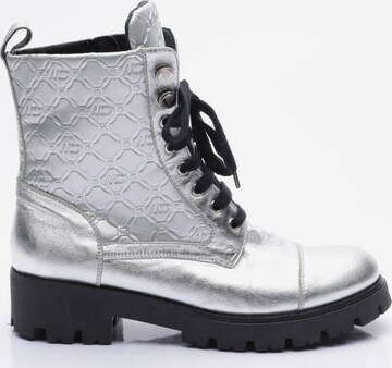 Marc Cain Dress Boots in 39 in Silver: front