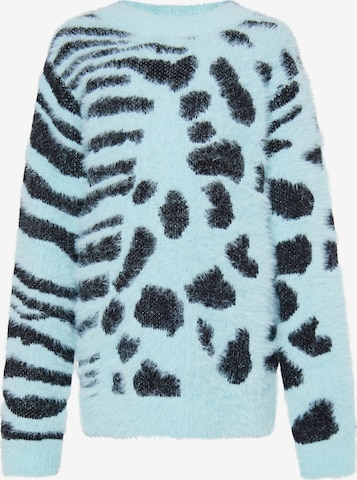 Pullover di myMo KIDS in verde: frontale
