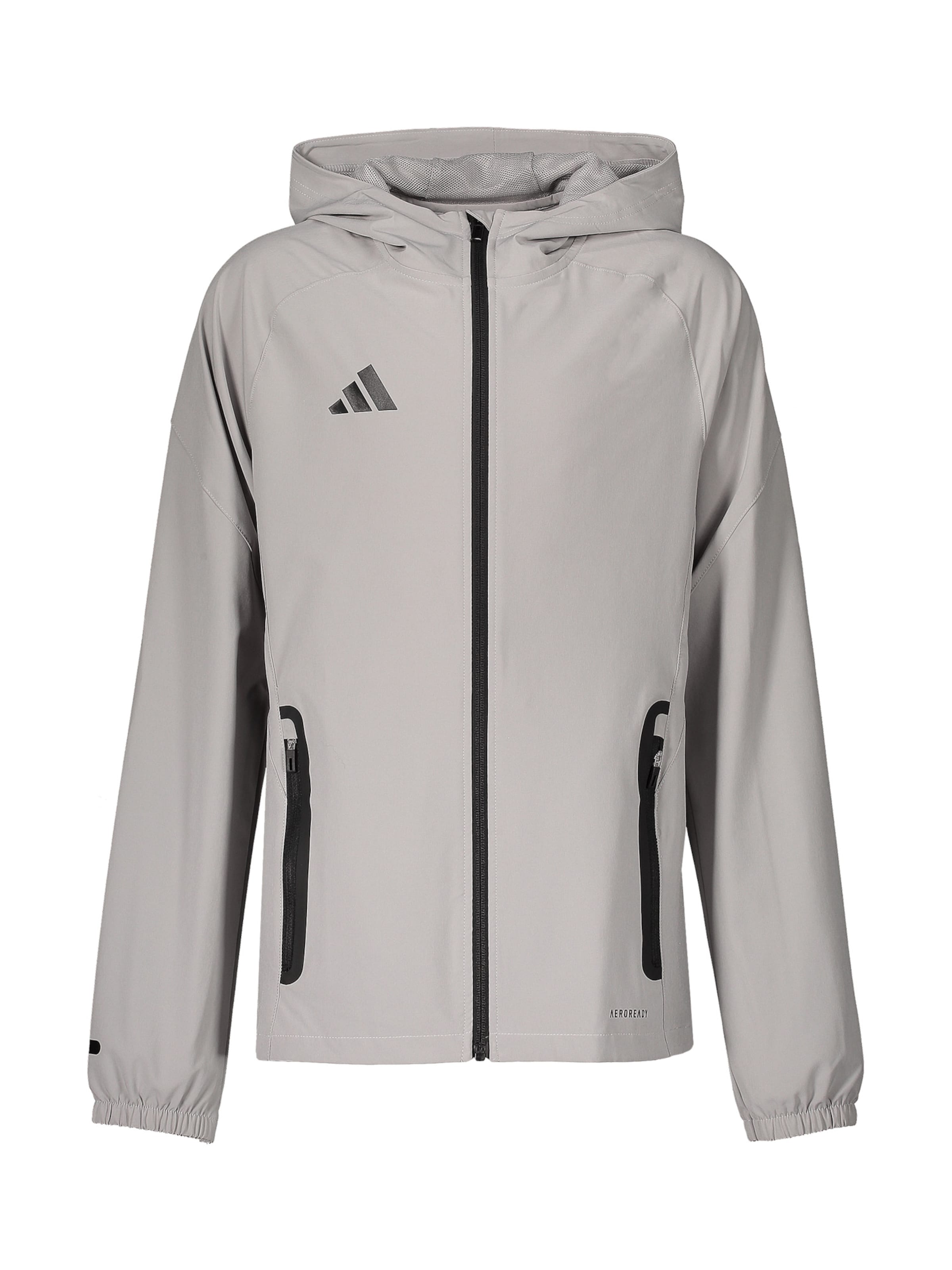 ADIDAS PERFORMANCE - Chaqueta deportiva 'Tiro 25 Competition' en gris: frente