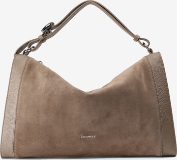 Sac bandoulière 'Elinor' Coccinelle en marron : devant