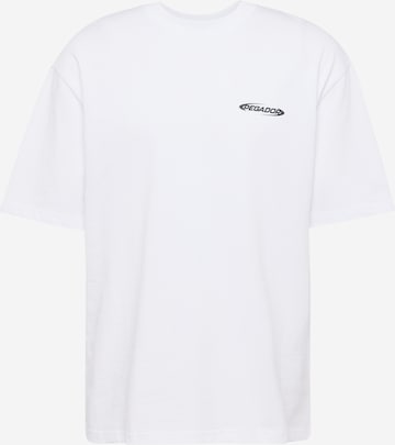 Pegador - Camisa em branco: frente