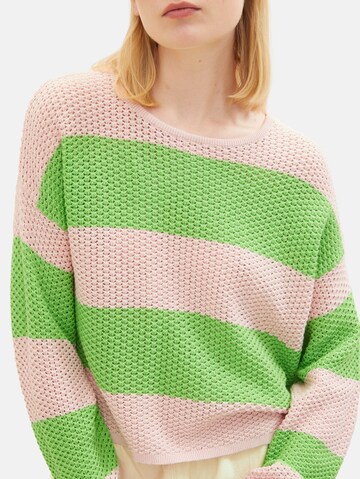 TOM TAILOR Sweater in Pink