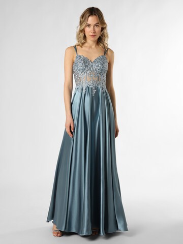 Luxuar Fashion Evening Dress ' ' in Blue: front