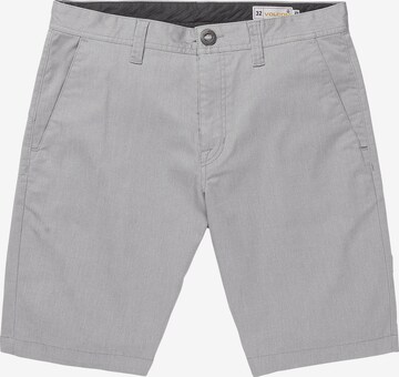 Volcom Regular Chino Pants in Grey: front