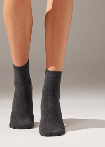 CALZEDONIA Socks 'THERMO' in Grey: front