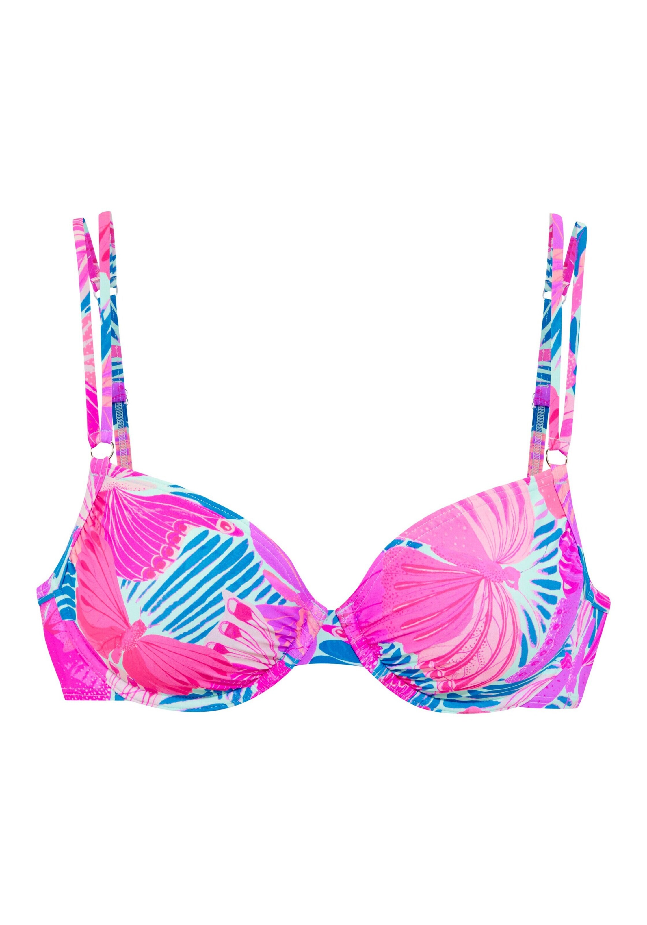 Hauts de bikini SUNSEEKER en rose : devant