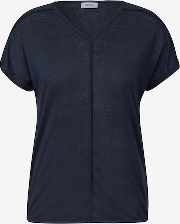 CECIL T-Shirt in Blau: Vorderseite