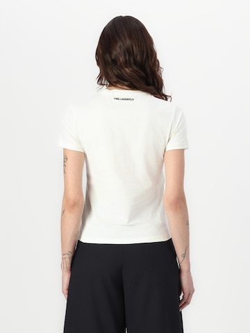 Karl Lagerfeld - Camiseta 'Ikon' en beige