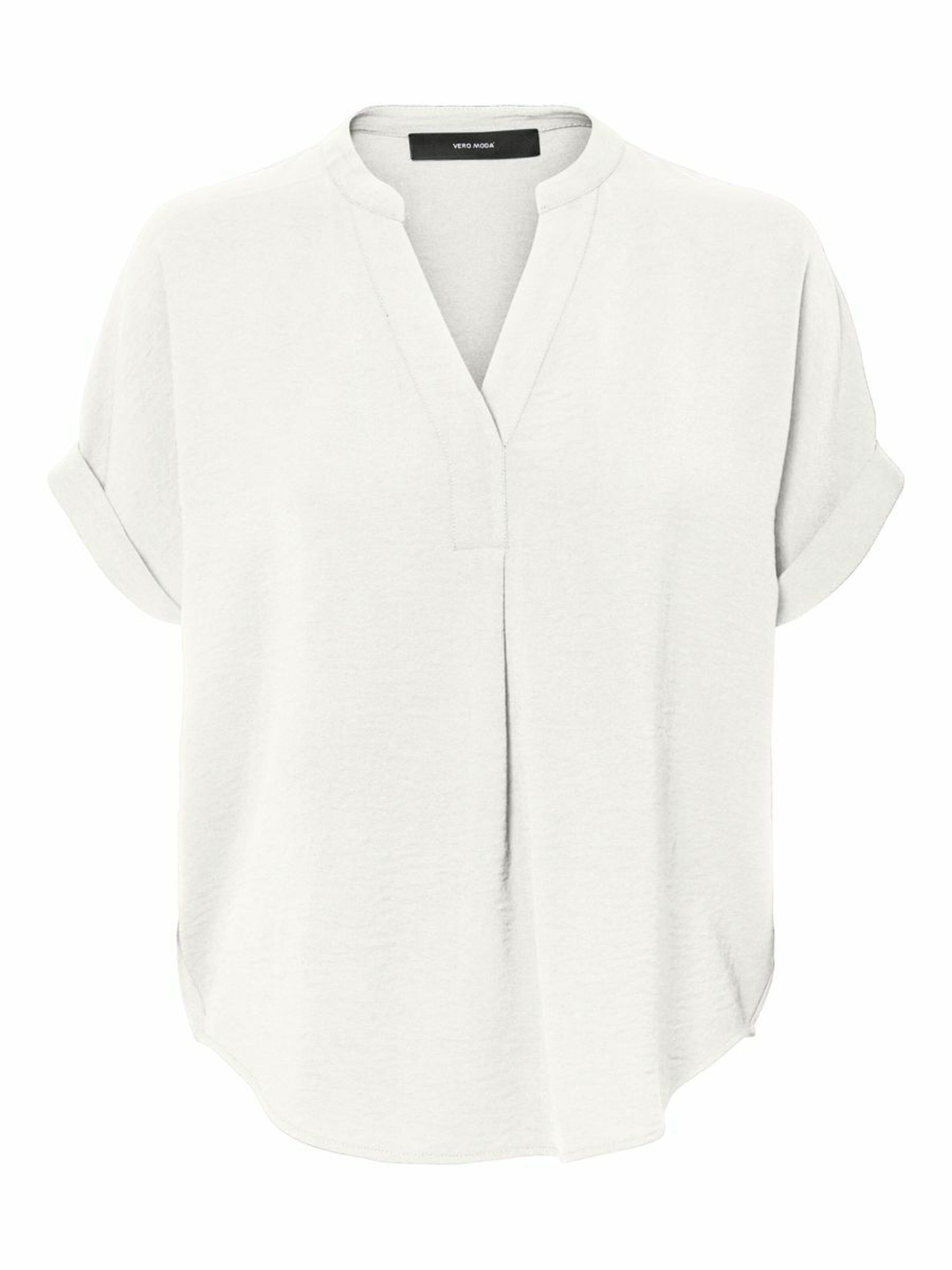 Vero Moda Curve Bluse in Weiß: Vorderseite