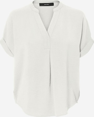 Vero Moda Curve Blouse in Wit: voorkant