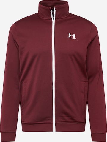 UNDER ARMOUR Training Jacket in Red: front