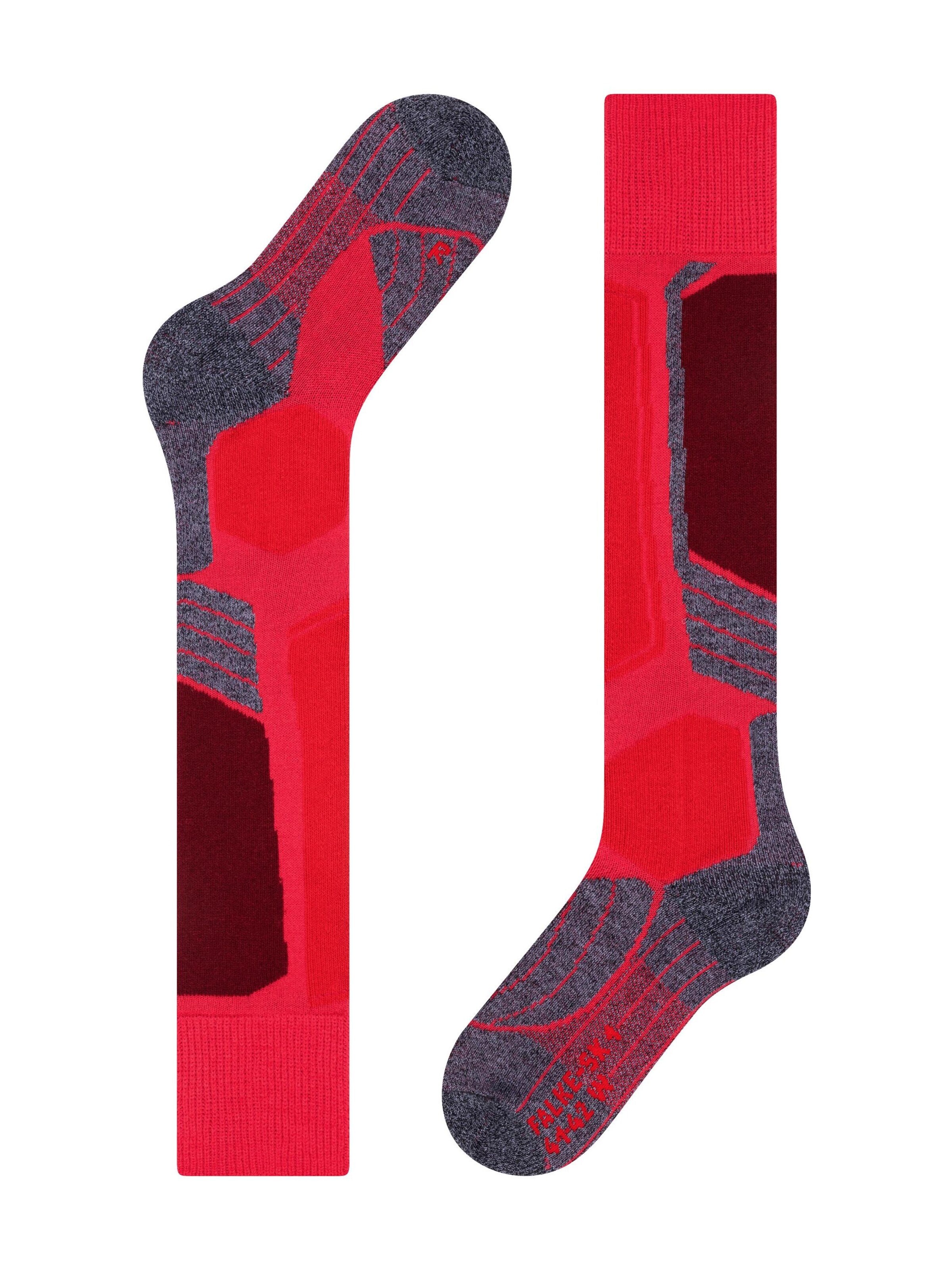 FALKE Athletic Socks 'SK1 Comfort' in Red