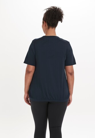 Q by Endurance T-Shirt 'Cella' in Blau