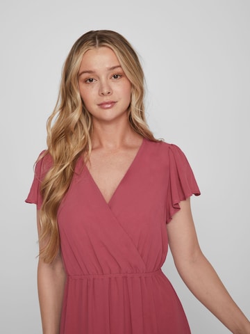 VILA Společenské šaty – pink