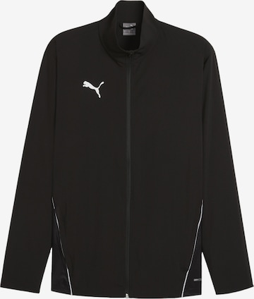 PUMA Sportjacke in Schwarz: Vorderseite