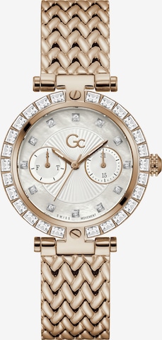 Gc Analog Watch 'Vogue' in Gold: front