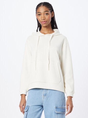 MORE & MORE Sweatshirt in White: front