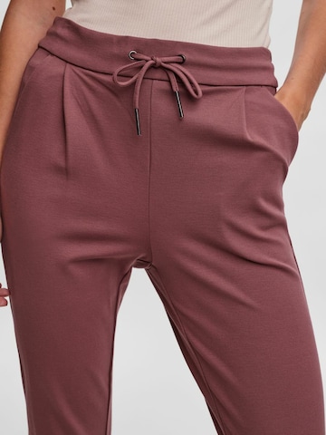 VERO MODA Tapered Bandplooibroek 'VMEva' in Roze