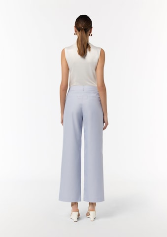 COMMA Regular Broek in Blauw: terug