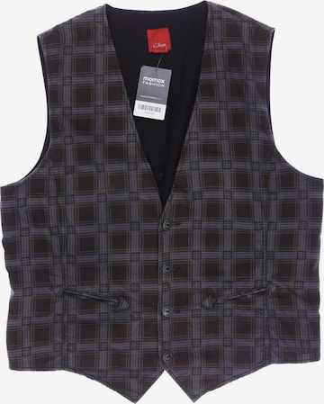 s.Oliver Vest in XL in Brown: front