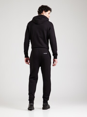 Karl Lagerfeld Tapered Hose in Schwarz