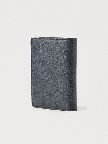 GUESS Set: Portemonnaie und Schlüsselanhänger in Schwarz