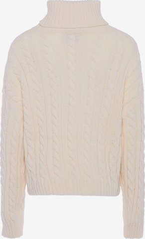 paino Sweater in White: front