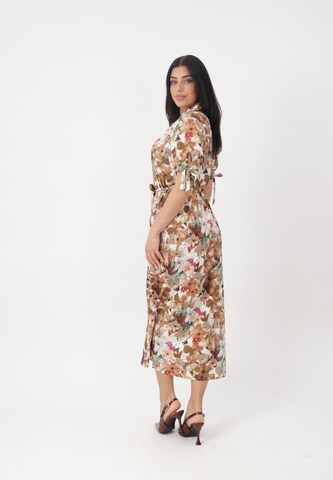 Elara Blusekjole i beige