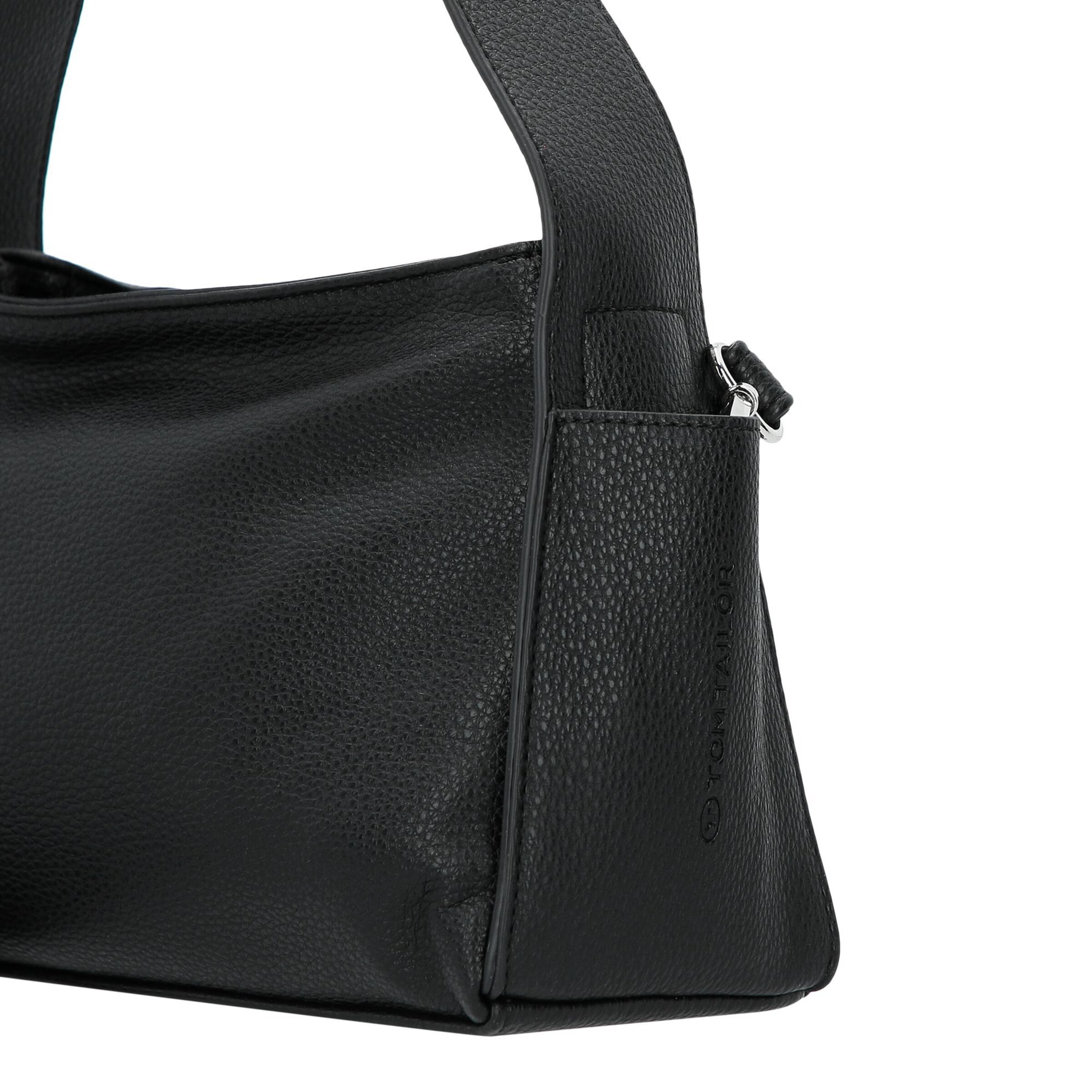 TOM TAILOR Shoulder Bag 'Rowan' in Black