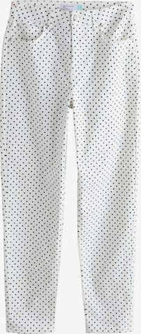 Next Jeans in White: front