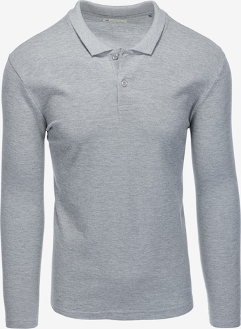 Ombre Shirt 'L132' in Grey: front