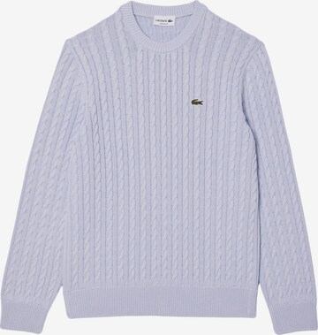 LACOSTE Sweater in Purple: front