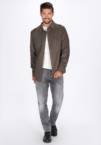 DreiMaster Vintage - Regular Fit Camisa em cinzento