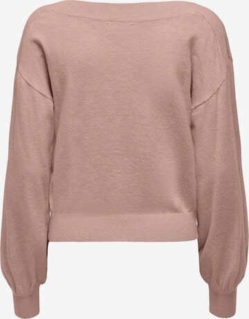 ONLY Pullover 'Cozy' in Pink