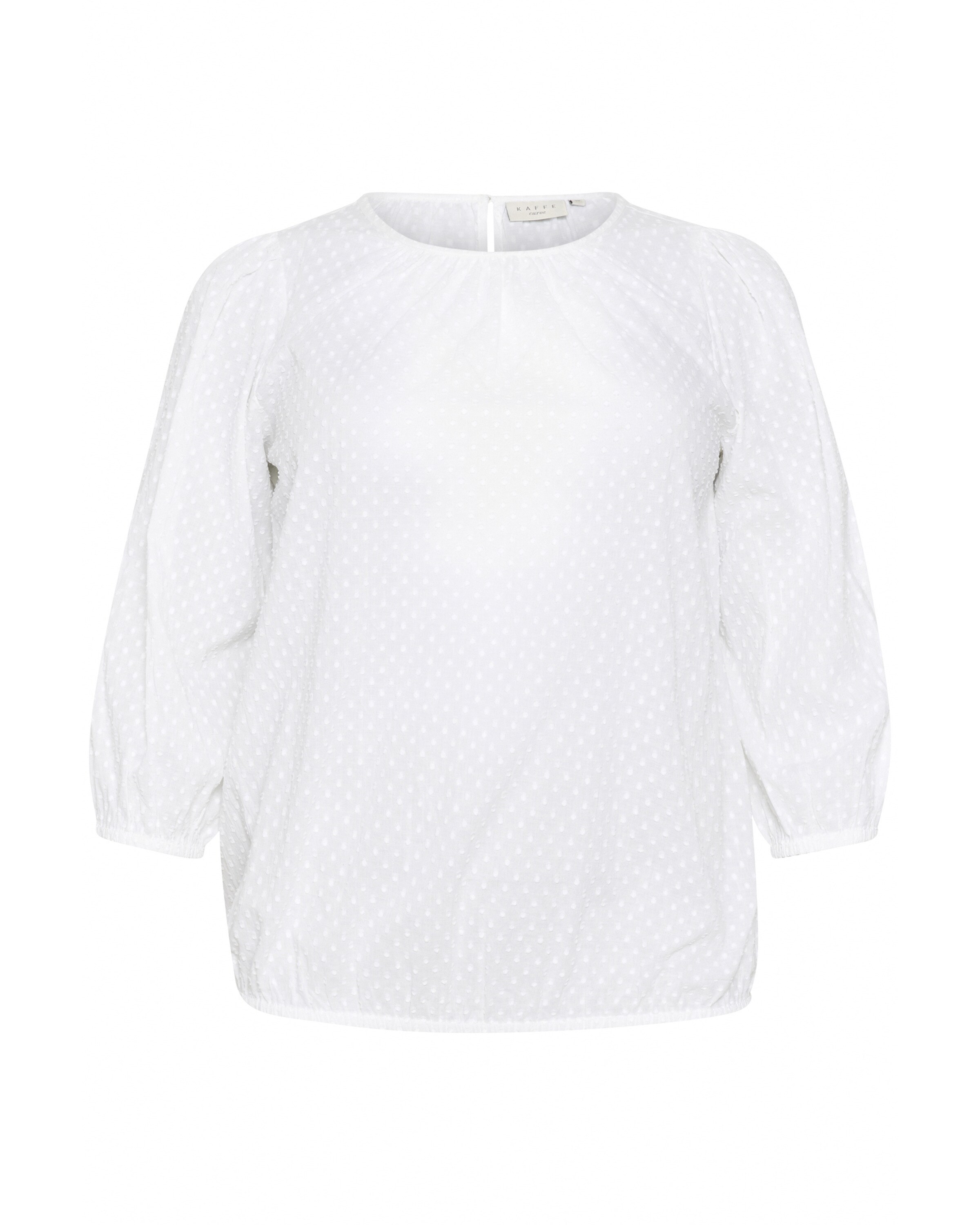 KAFFE CURVE Bluse 'Rory' in Weiß: Vorderseite