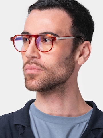 Herling Brillen 'Auden Blue Light' in Rot