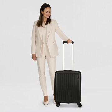 American Tourister Trolley 'Rejoy' in Zwart