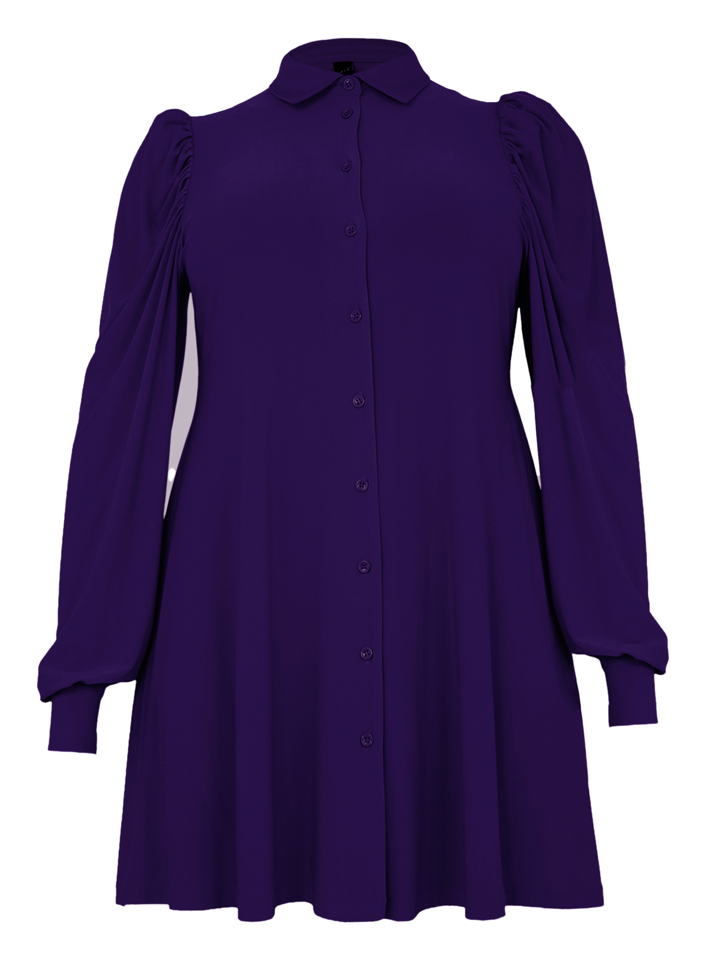 YOEK Blouse in Lila: voorkant