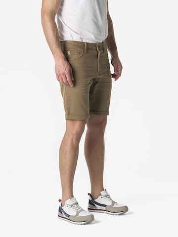 KOROSHI Slimfit Jeans i brun