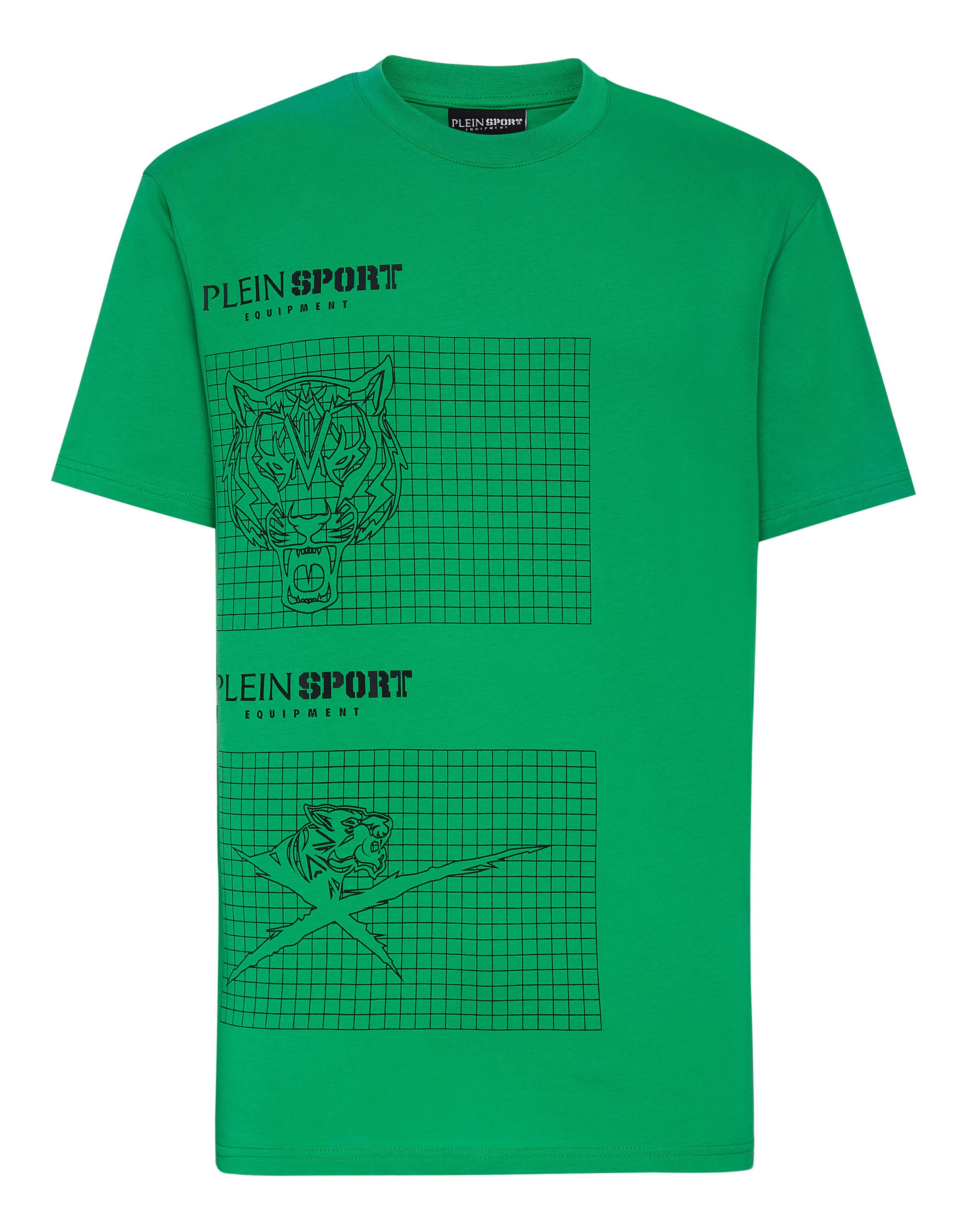 Maglietta di Plein Sport in verde: frontale