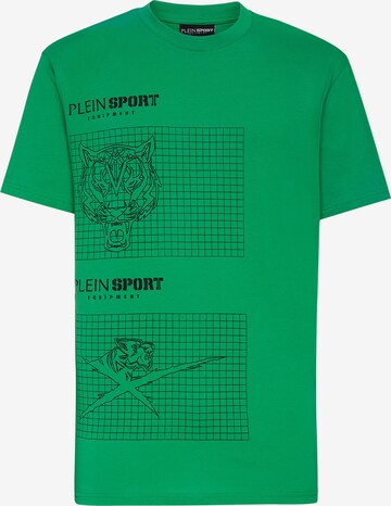 Maglietta di Plein Sport in verde: frontale