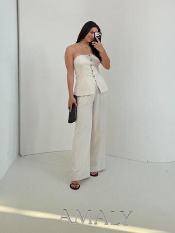 AMALY Топ в Бежевый