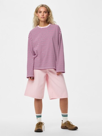 Tricou 'PCSadie' de la PIECES pe mov