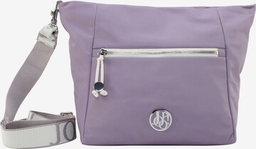 JOOP! Jeans Crossbody Bag 'Kaja' in Purple: front