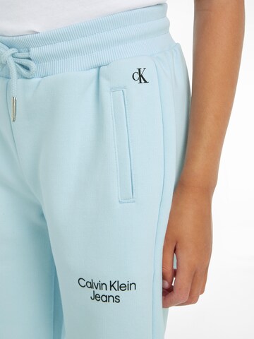 mėlyna Calvin Klein Jeans Standartinis Kelnės 'Stack'