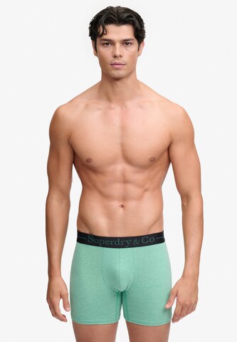 Superdry & Co Boxer shorts in Green: front
